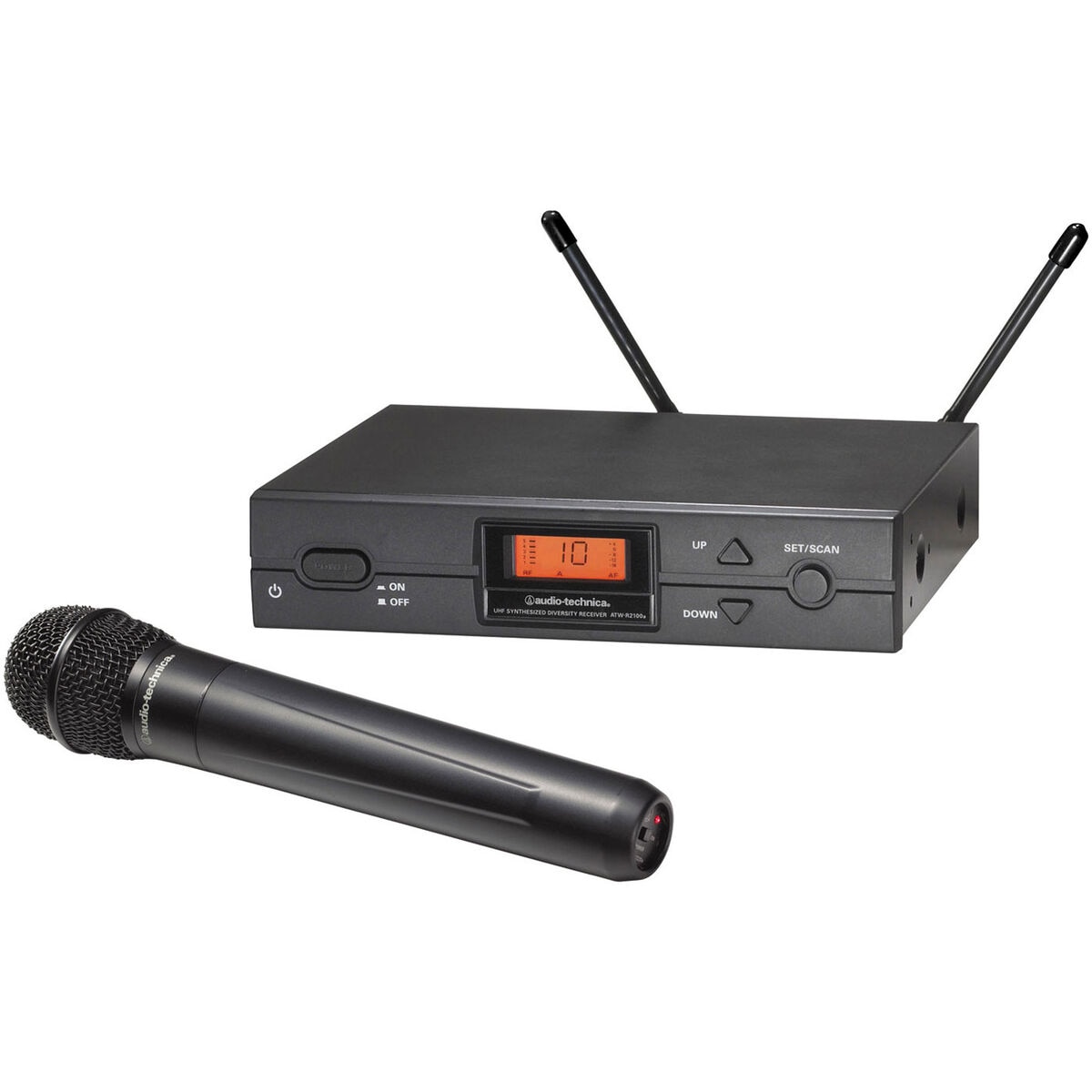 Audio-Technica ATW-2120c Wireless Handheld Microphone System (I: 487 to 506 MHz)